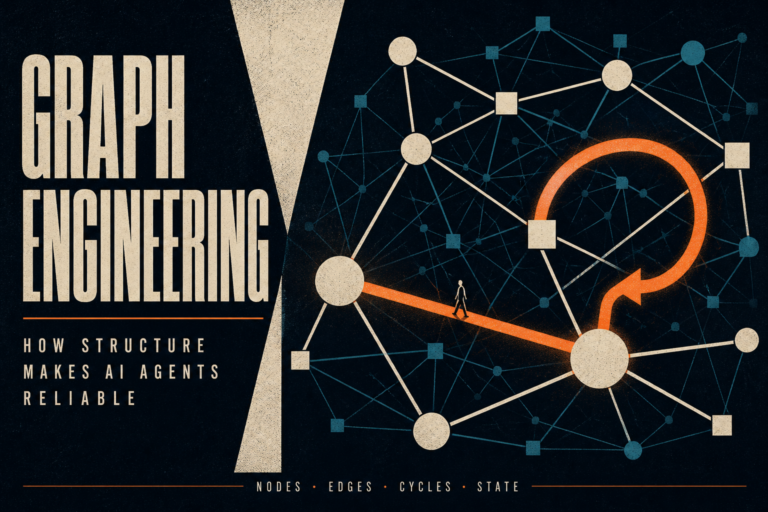 Graph engineering is the discipline of designing the structures AI agents work through. Learn how task graphs and knowledge graphs work, where graphs beat vector search, and why graph projects fail.