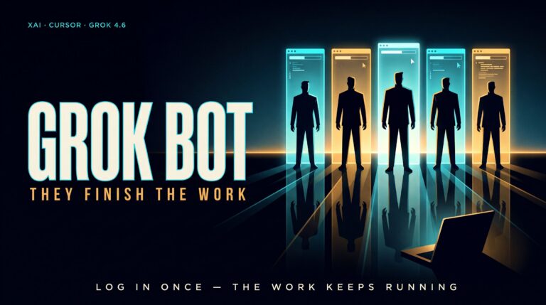 Grok Bot gives you named AI teammates that log into your apps, learn tasks by watching you, and keep working while your laptop is closed. Features, pricing, and limits explained.