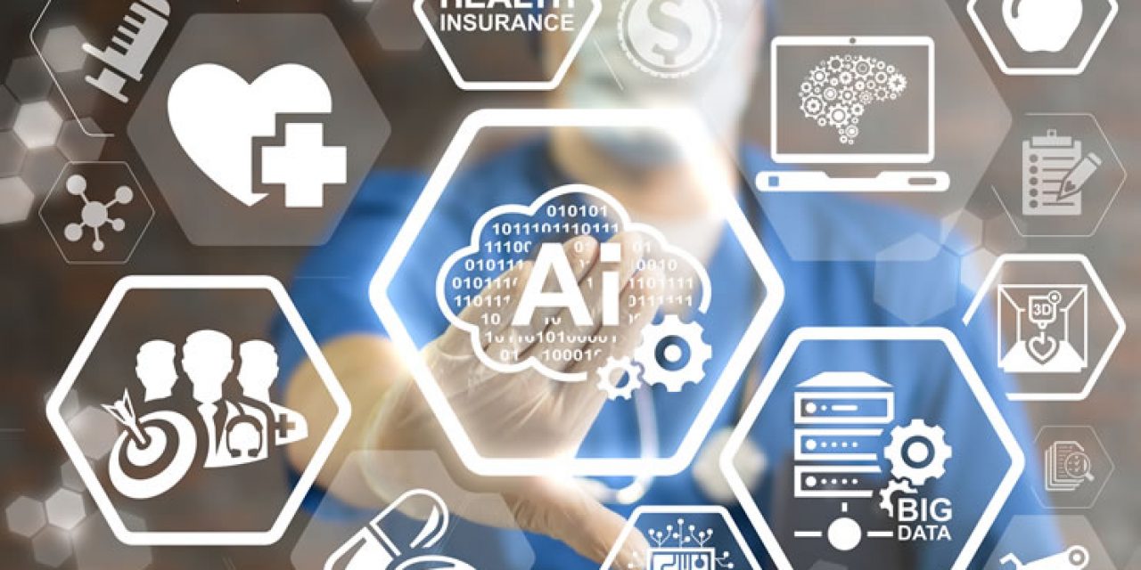 AI healthcare concept