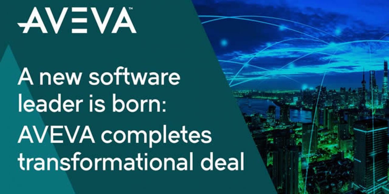 AVEVA Schneider Electric industrial software merger completion