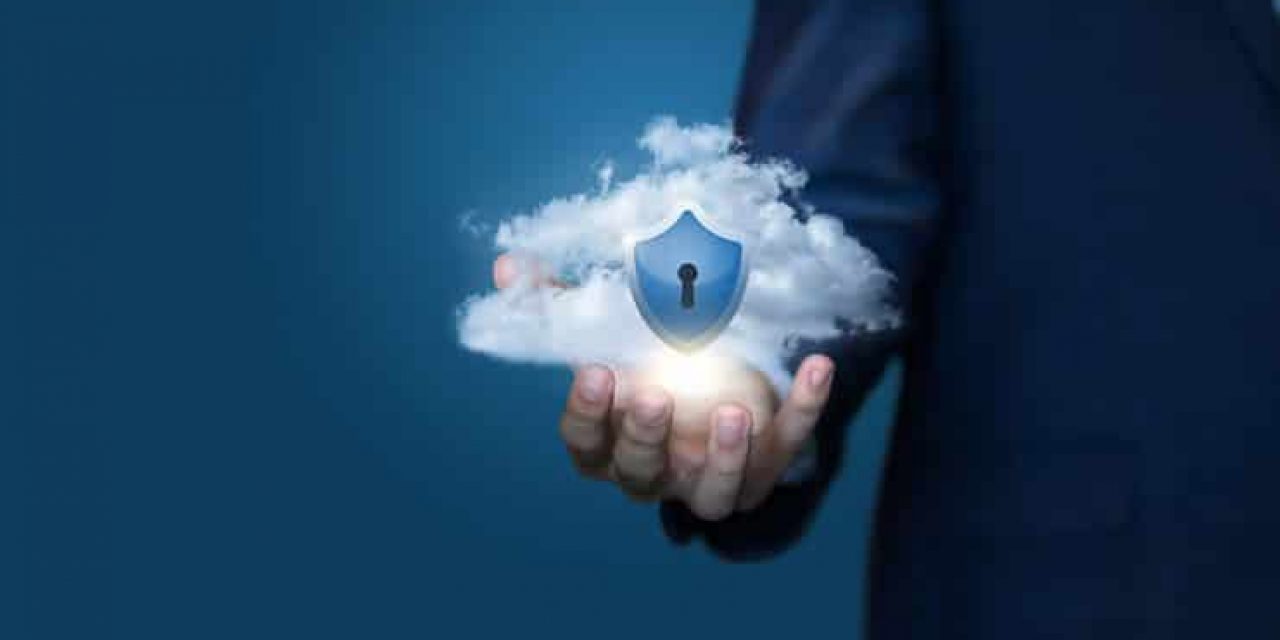 Cloud data protection and security concept
