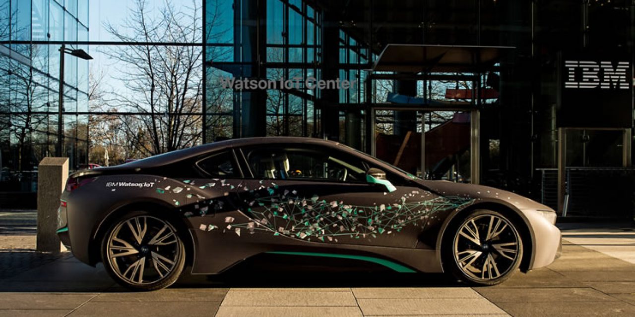 Collaboration between IBM Watson IoT and BMW Group - with the sports car
