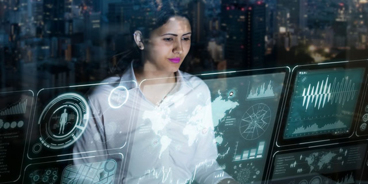 Convergence of AI IoT and big data analytics concept