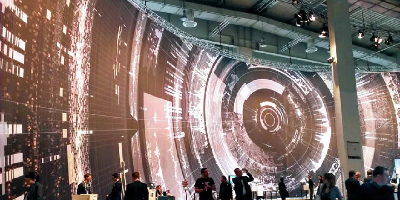 Data is the new oil - picture taken at CeBIT