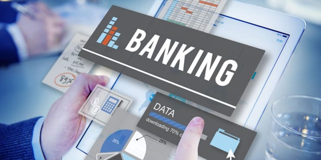 Digital banking concept