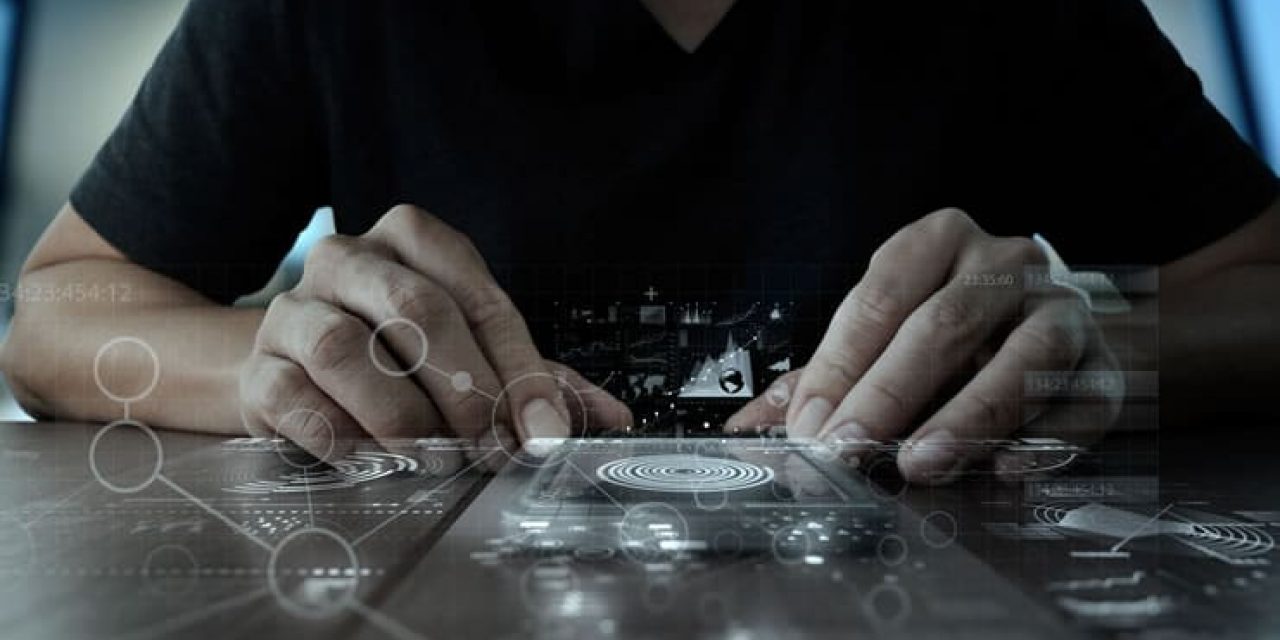 Digital banking concept