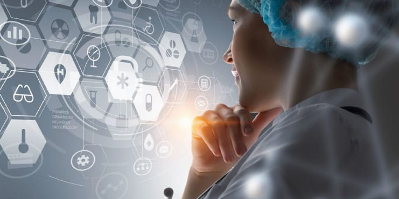 Digital transformation in healthcarre concept