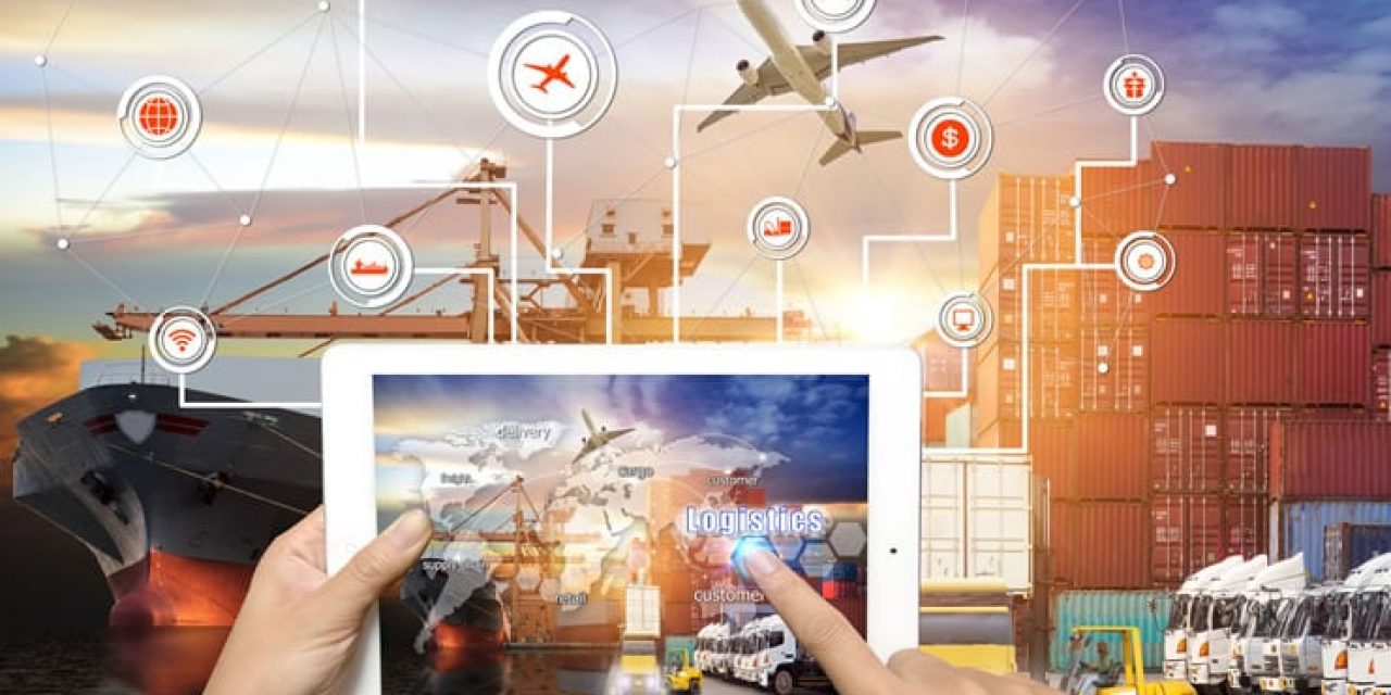 Digital twin simulation technology concept