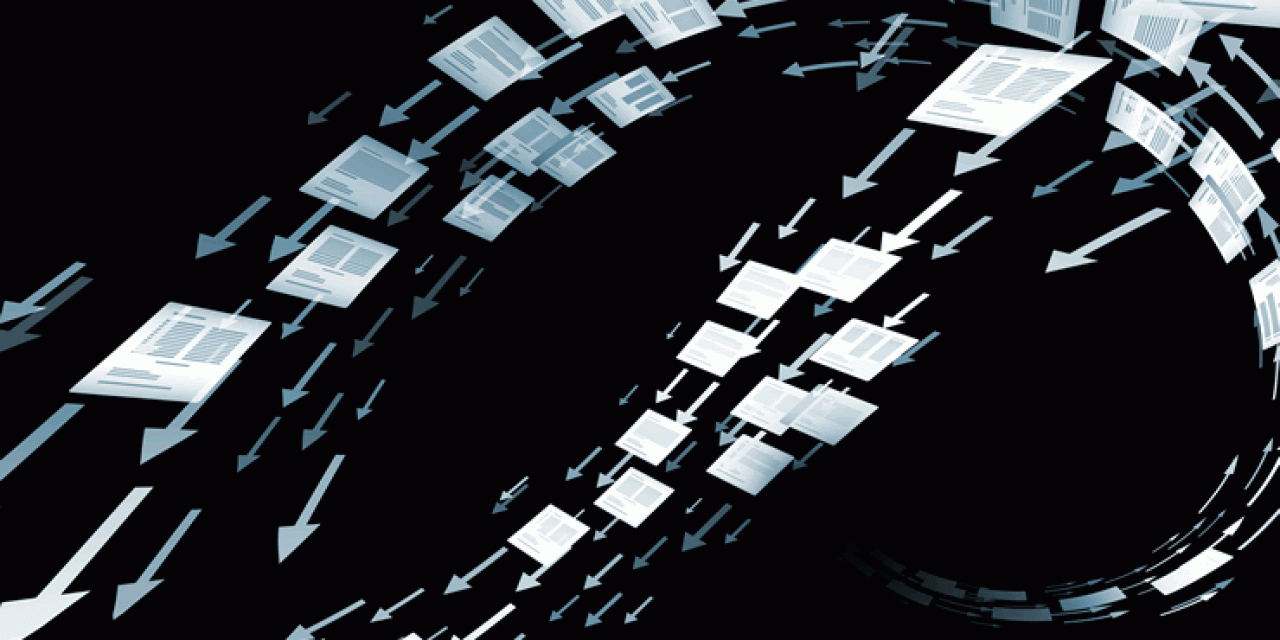 Document scanning outsourcing concept