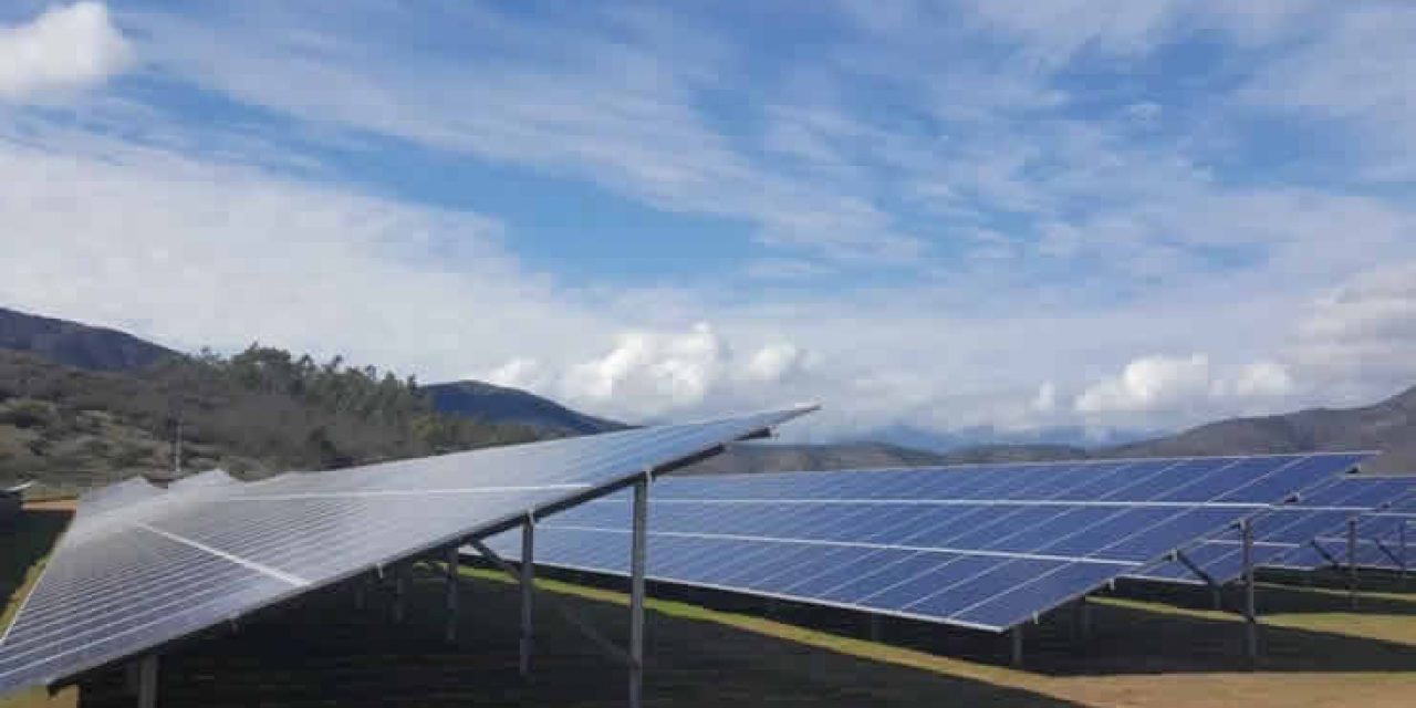 Dona Carmen solar farm in La Ligua in the Valparaiso region of central Chile