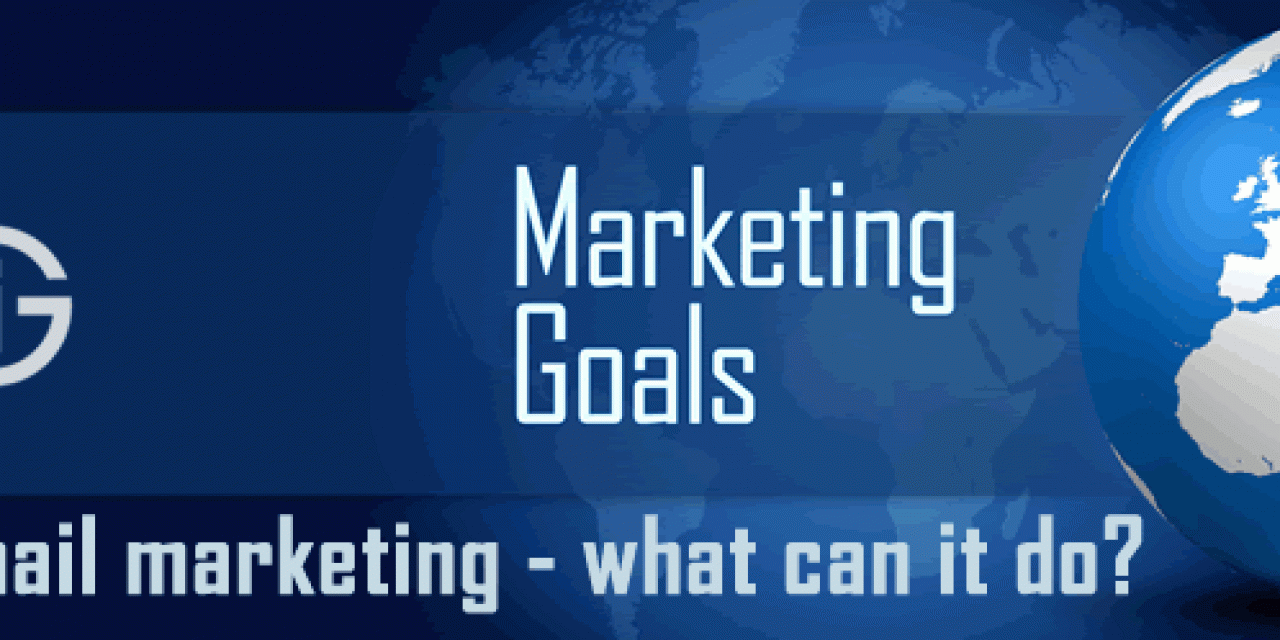 Email marketing goals