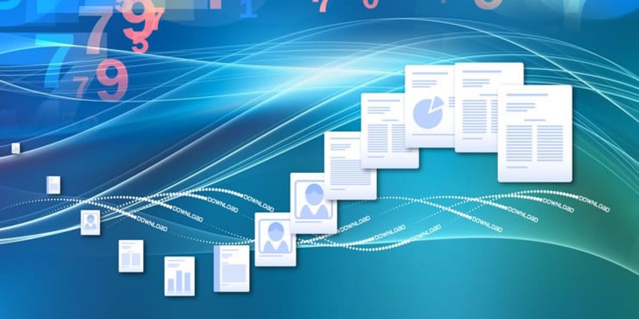 Enterprise content management and business process workflow concept