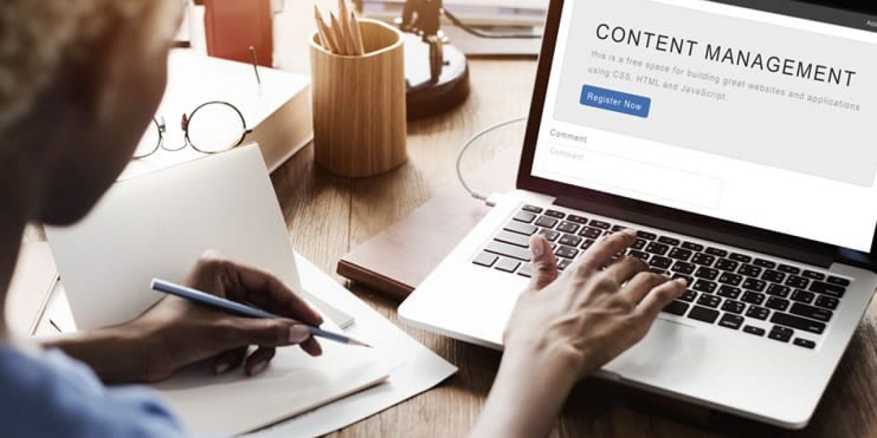 Enterprise content management concept