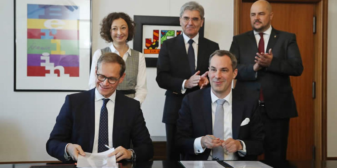 Future pact Siemensstadt 2.0 signed