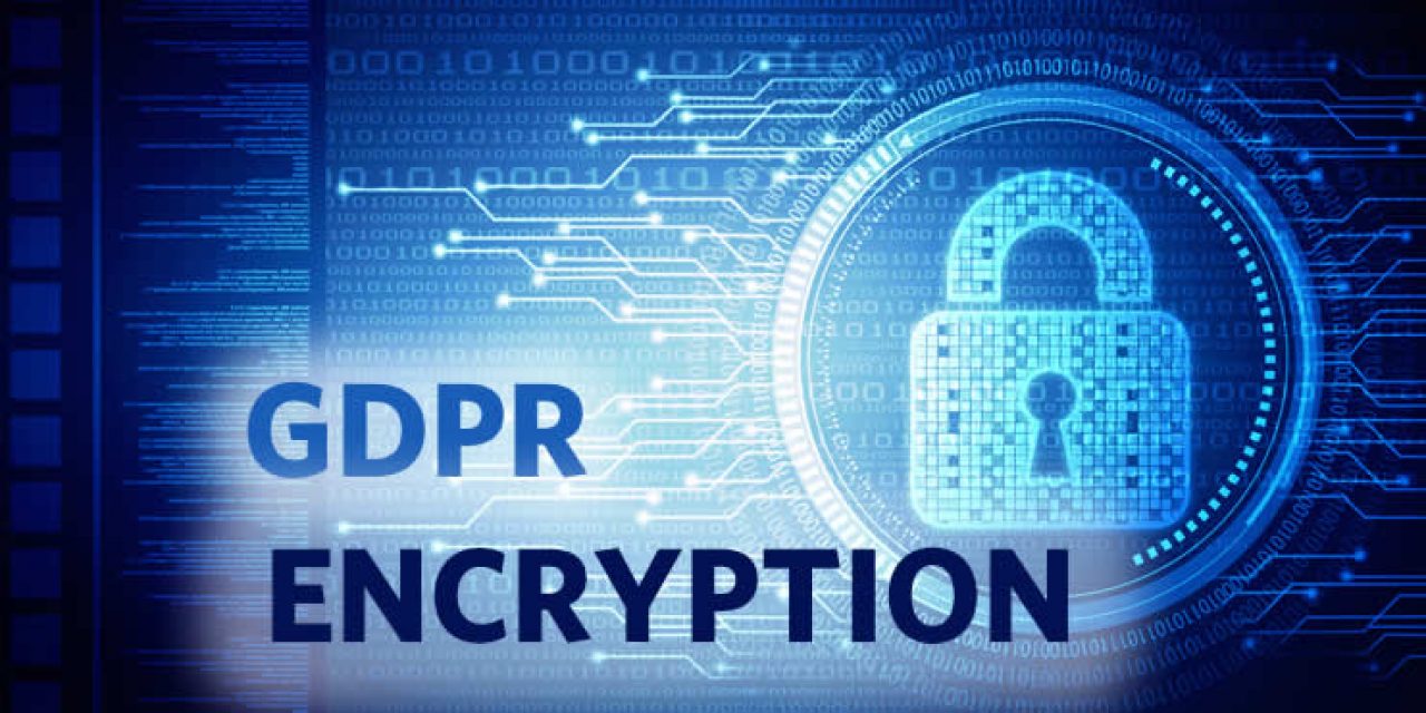 GDPR encryption concept