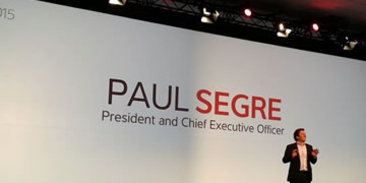 Genesys CEO Paul Segre at GForce 15 - via Twitter