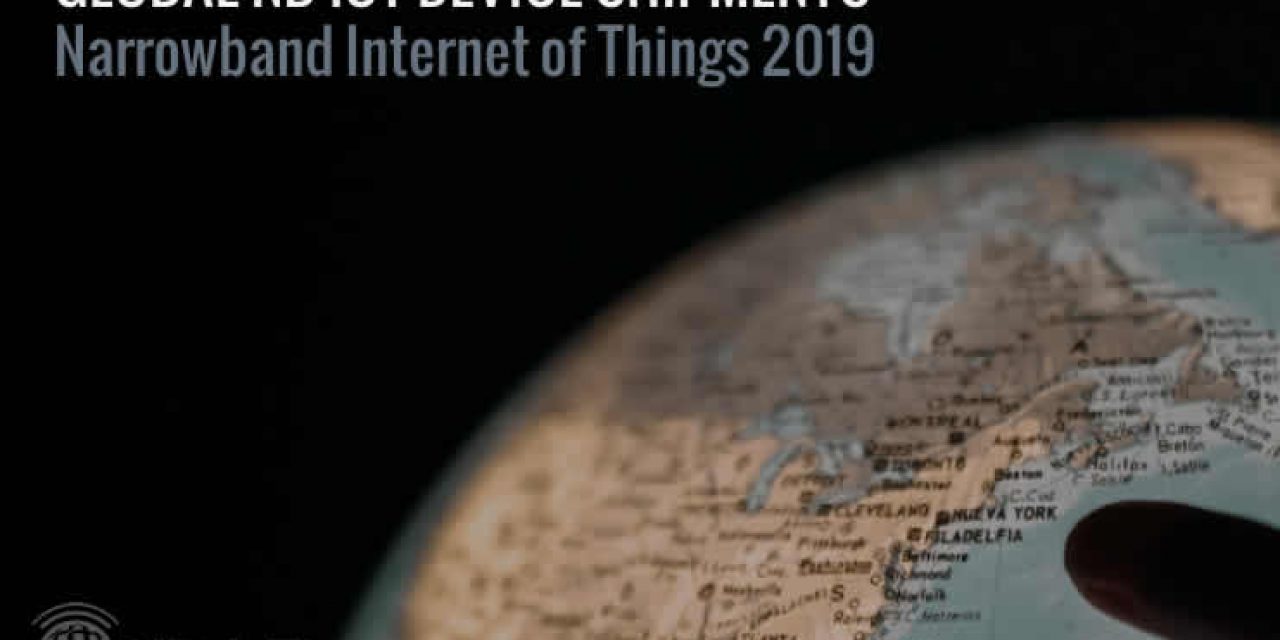Global NB-IoT device shipments 2019