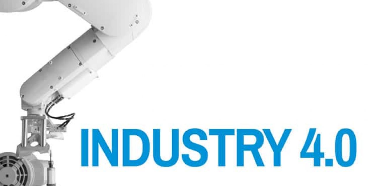 Industry 4.0 hype concept