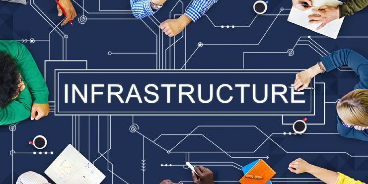 IoT IT infrastructure concept