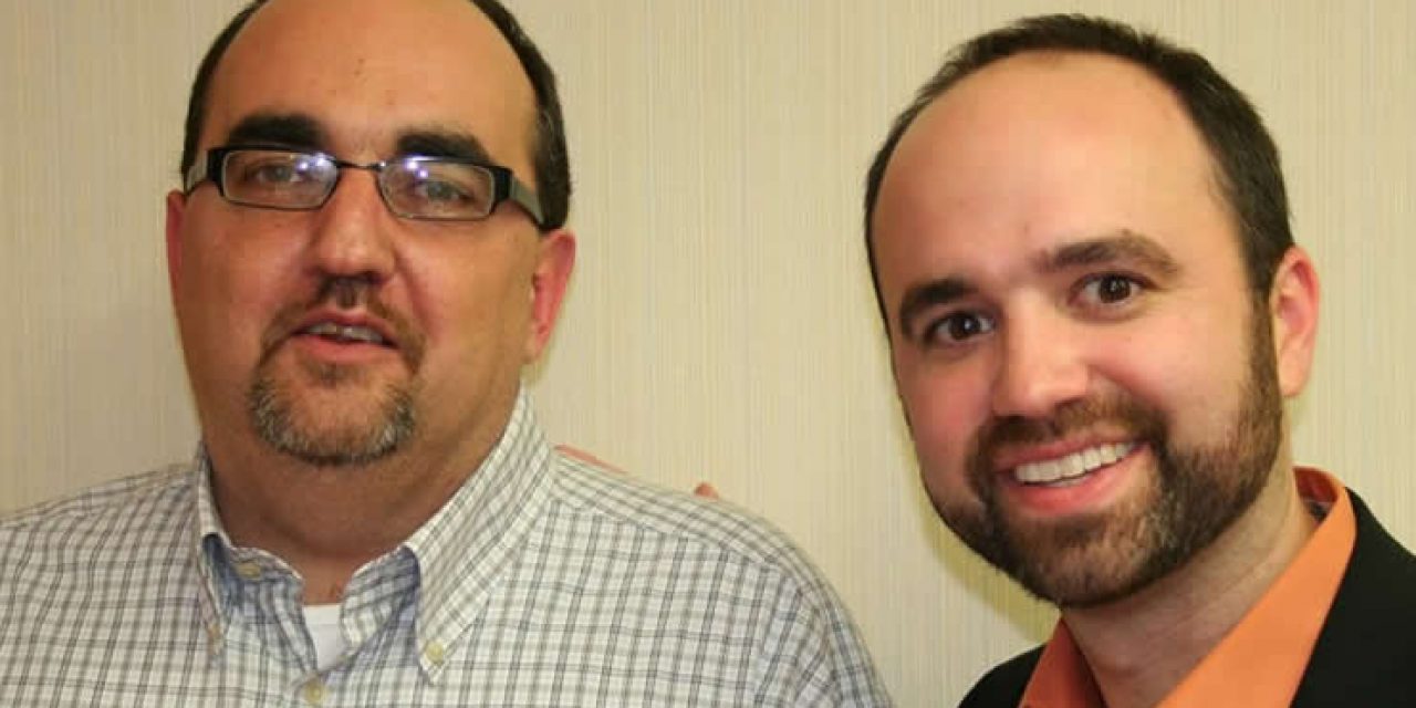 J-P-De-Clerck-and-Joe-Pulizzi-i-SCOOP-Content-Marketing-Round-table-2010