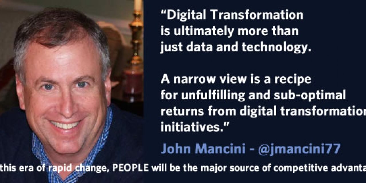 John Mancini on the people dimension in digital transformation