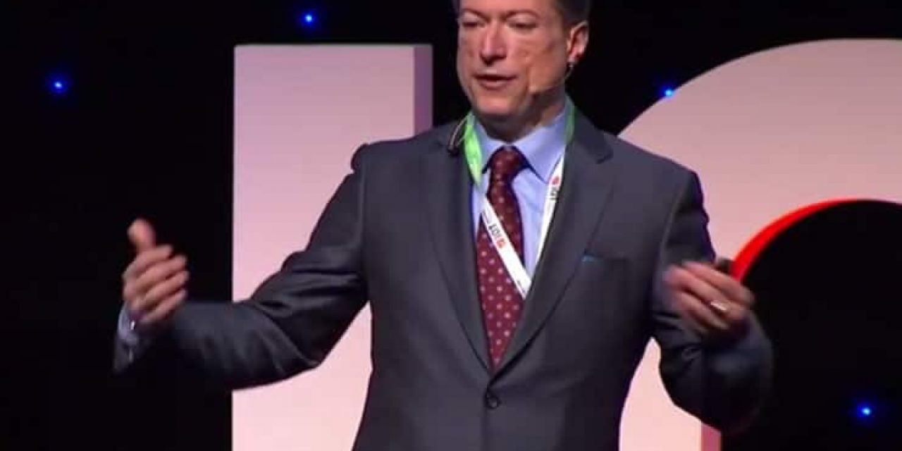John Roese presenting at IoT Solutions World Congress 2016
