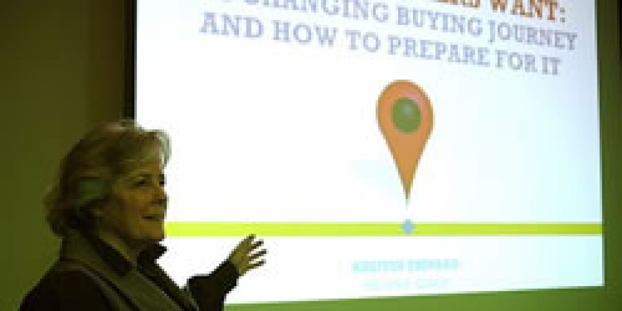 Kristin Zhivago at the Fusion Marketing Experience Antwerp 2012 – picture by Remy Bergsma