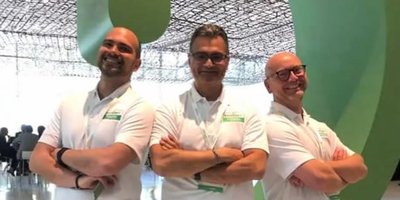 Kevin Morin(middle)