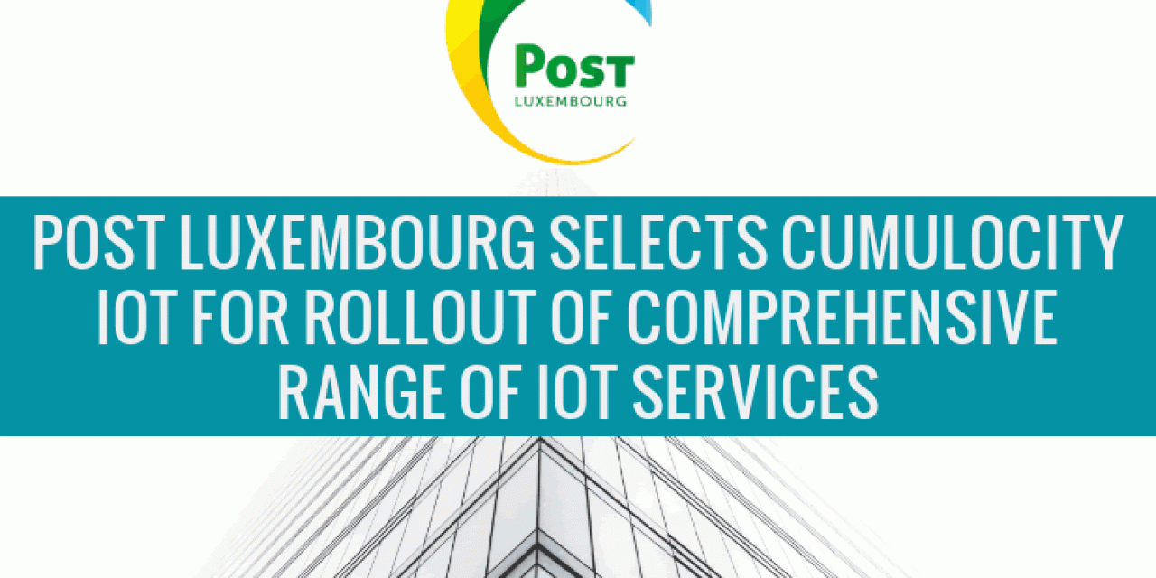 POST Luxembourg IoT services powered by Software AG IoT platform Cumulocity IoT