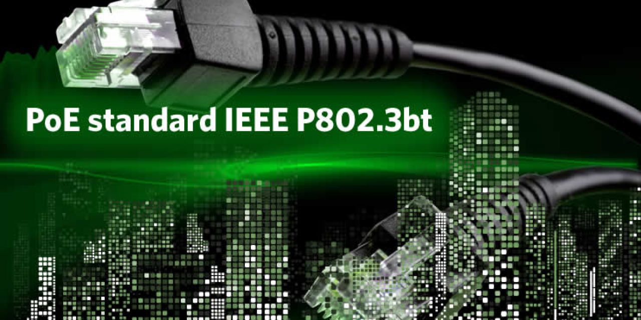 PoE standard IEEE P802.3bt