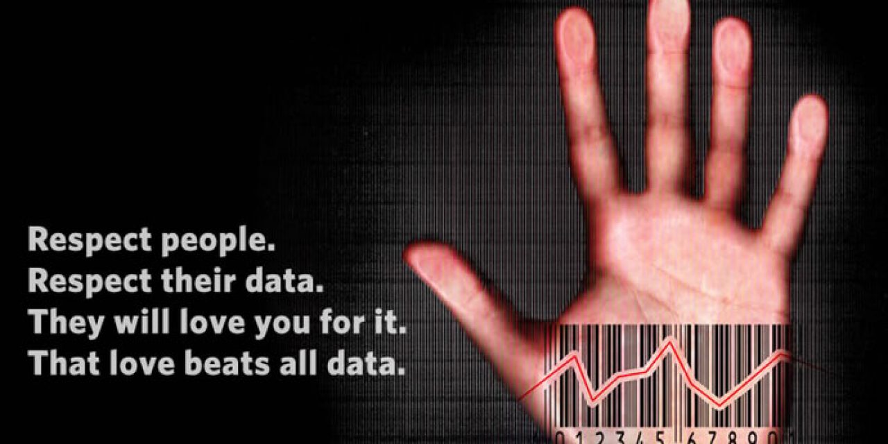 Respecting data is respecting people and earning trust