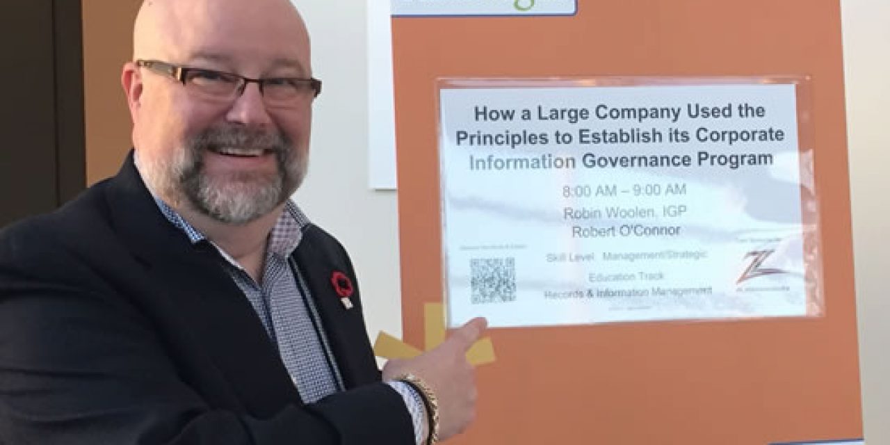Robin Woolen at the ARMA Conference 2014 in San Diego