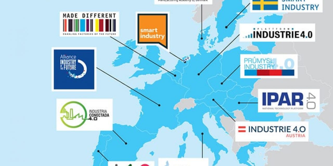 The 12 Industry 4.0 Smart Industry and other national industry transformation programs in the EU as of March 2017 - source and more info