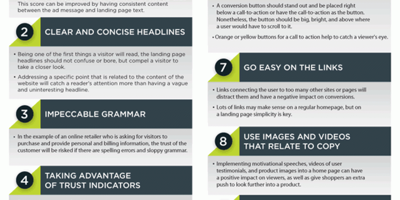The anatomy of the perfect landing page via KISSmetrics
