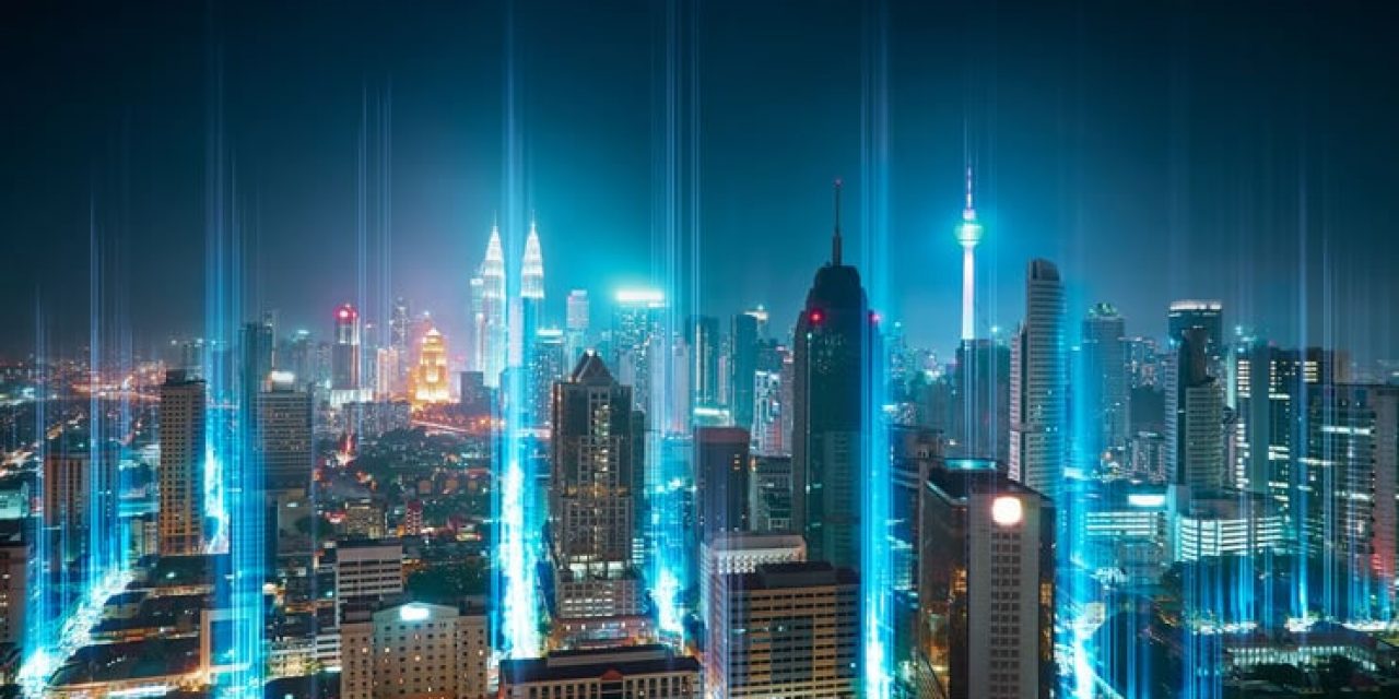 Wireless IoT protocol and network technologies concept