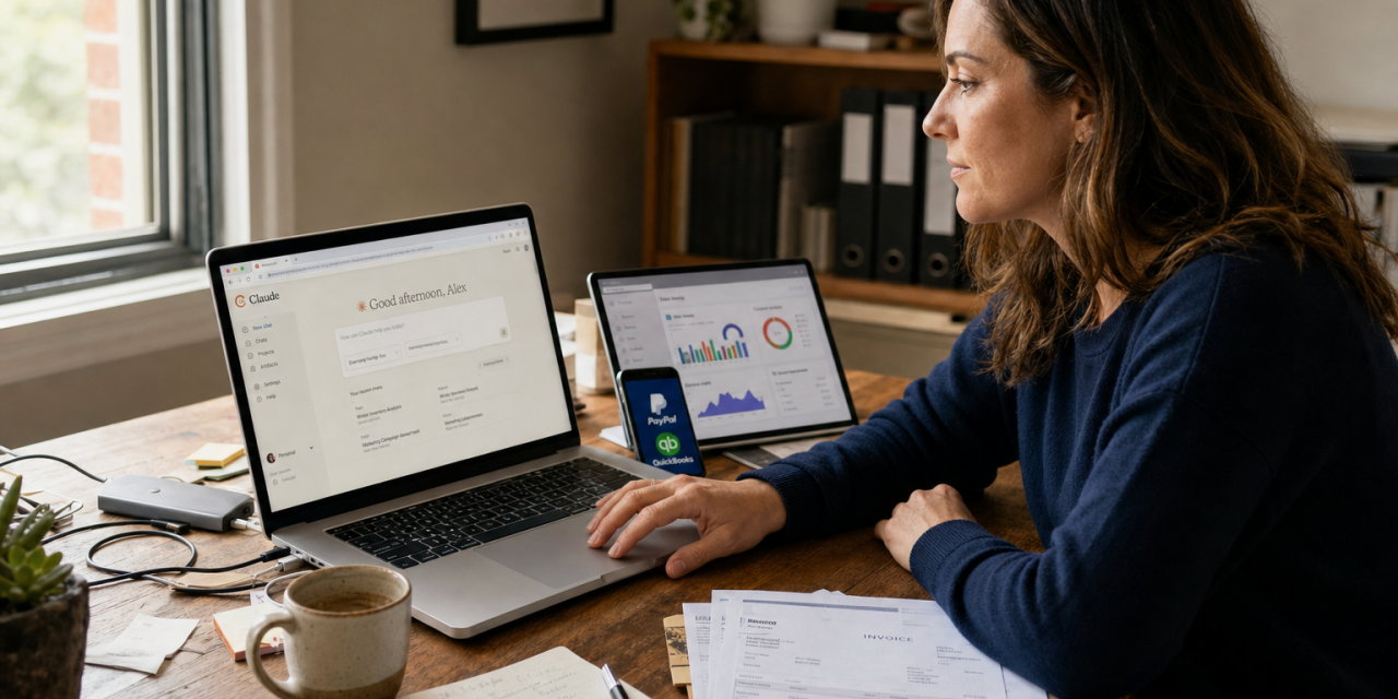 Claude for small business connects AI to QuickBooks, PayPal, HubSpot, Canva and more. Learn what it does, where it helps and what to watch.