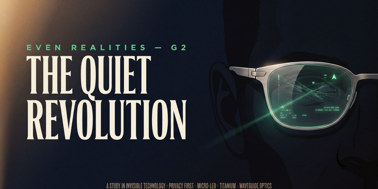 Even Realities G2 smart glasses combine a discreet heads-up display, the R1 smart ring and privacy-first design. Here is what makes the technology stand out.
