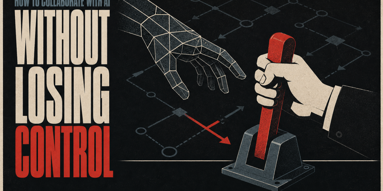 Learn how to collaborate with AI using six research-backed conditions. Discover what to delegate, what to keep human, and how to protect your skills at work.