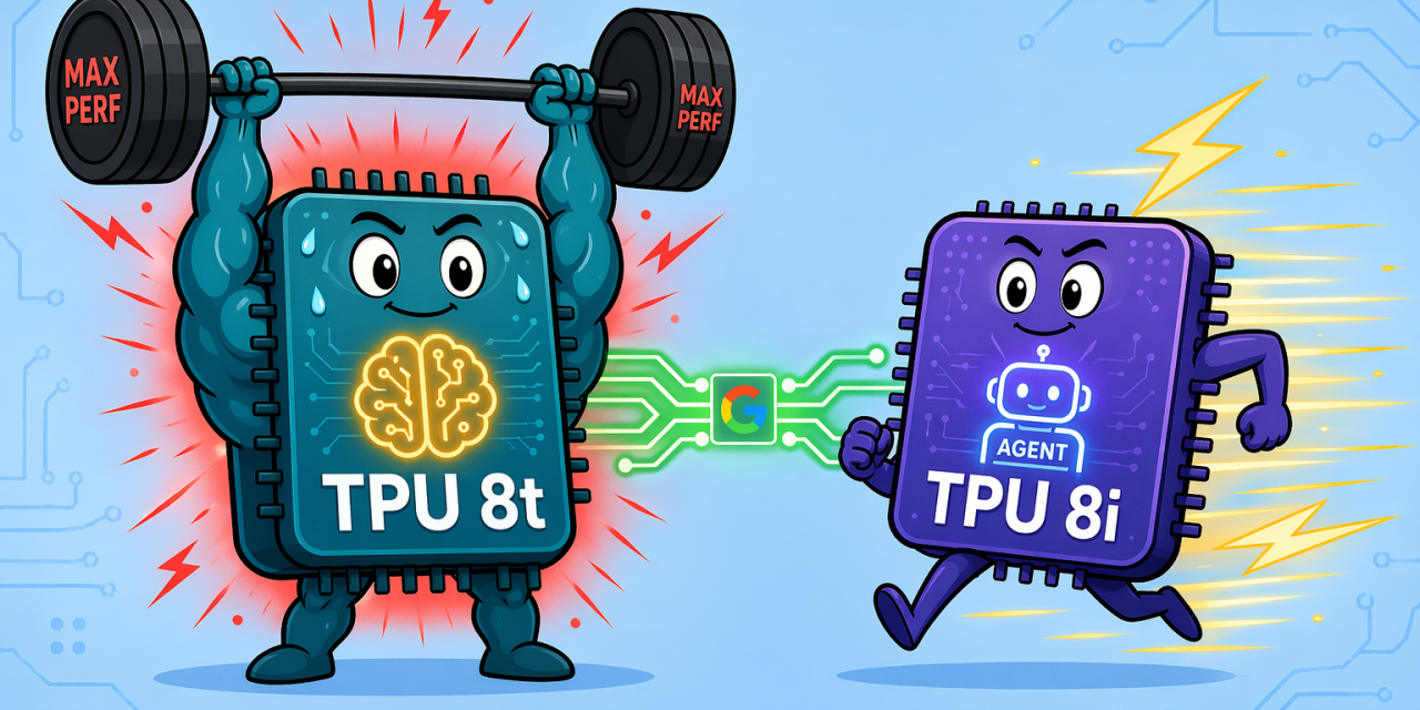 Google's eighth-generation TPUs split training and inference into two specialised chips. Here's how TPU 8t and TPU 8i work, what they cost Google, and how they stack up against Nvidia.