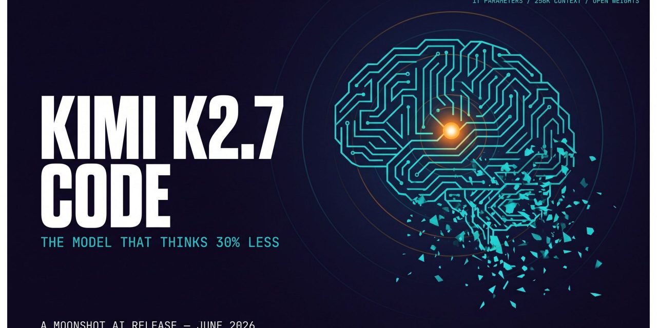 A deep dive into Kimi K2.7 Code from Moonshot AI: architecture, benchmarks, pricing, and how to put its 256K context and reduced reasoning tokens to work.