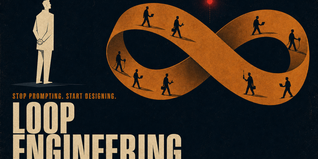 Loop engineering verandert hoe je met AI coding agents werkt. Ontdek de vijf bouwstenen, valkuilen en hoe je zelf de regie houdt.