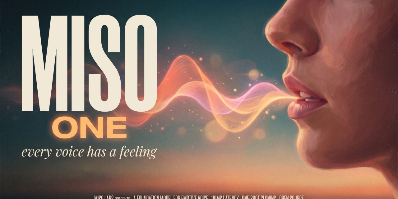 Discover how Miso Labs builds the most emotive foundation models for voice, with 110ms latency, one-shot voice cloning, and open-source deployment.