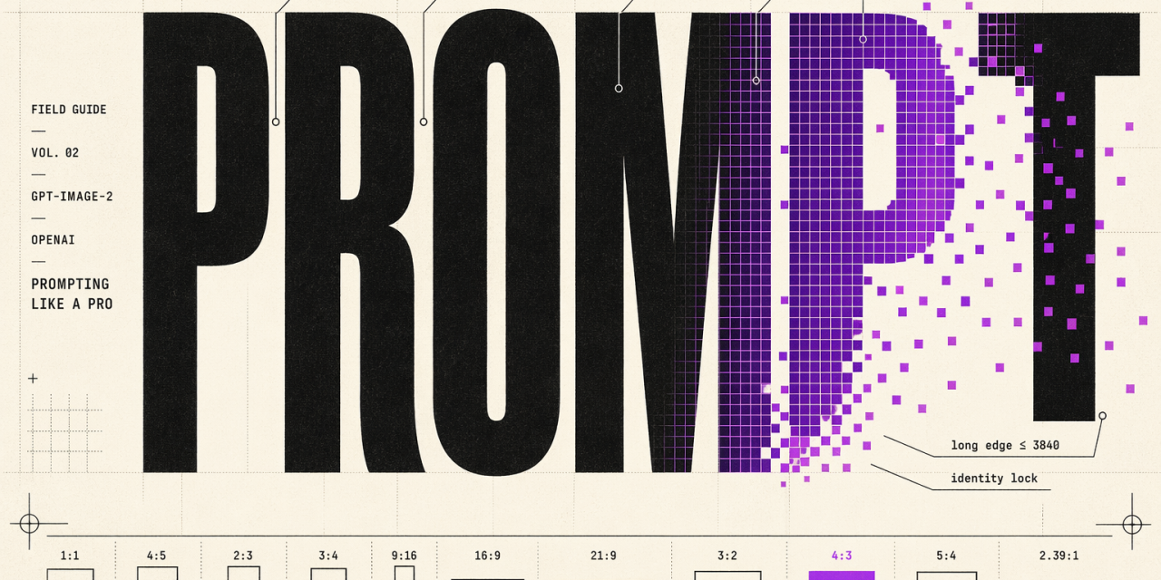 A practical walkthrough of OpenAI's gpt-image-2 prompting guide, covering structure, fidelity, editing workflows and production-ready patterns.