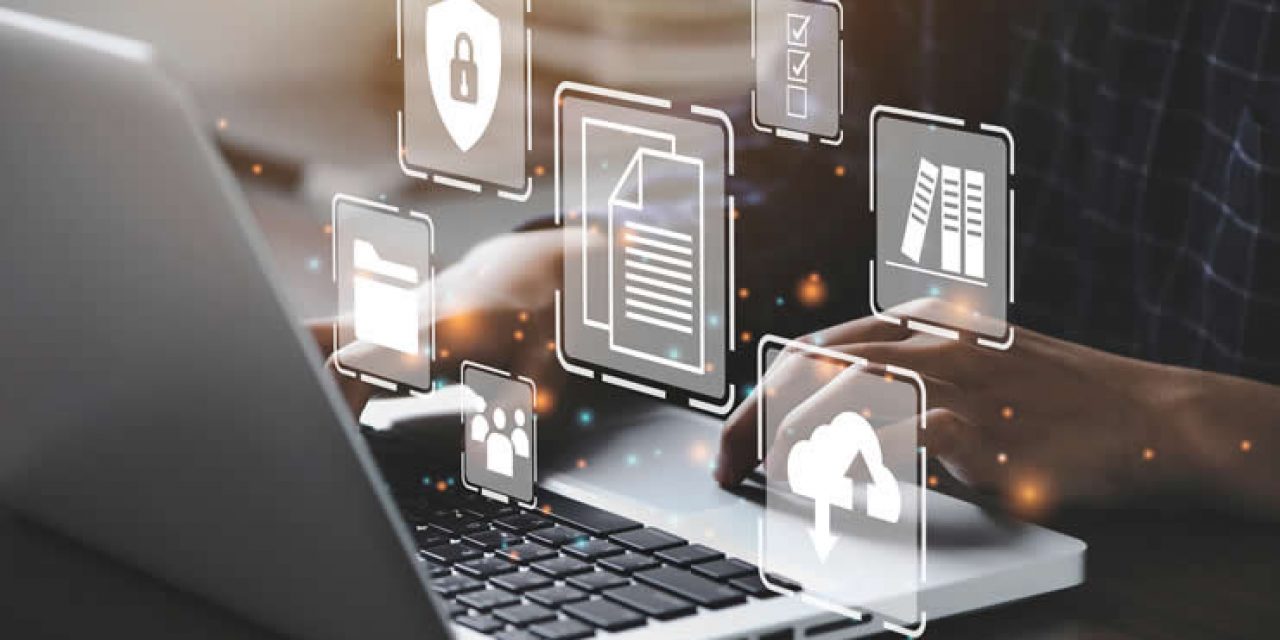 remote work security concept