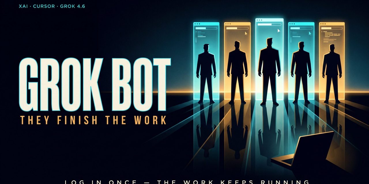Grok Bot gives you named AI teammates that log into your apps, learn tasks by watching you, and keep working while your laptop is closed. Features, pricing, and limits explained.